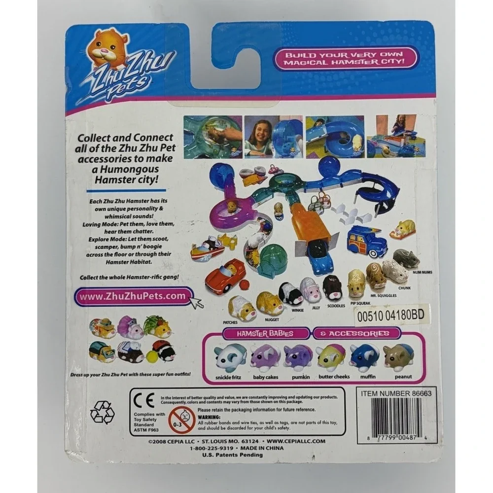 New Zhu Zhu Pets Hamster Wetsuit and Swim Mask Outfit